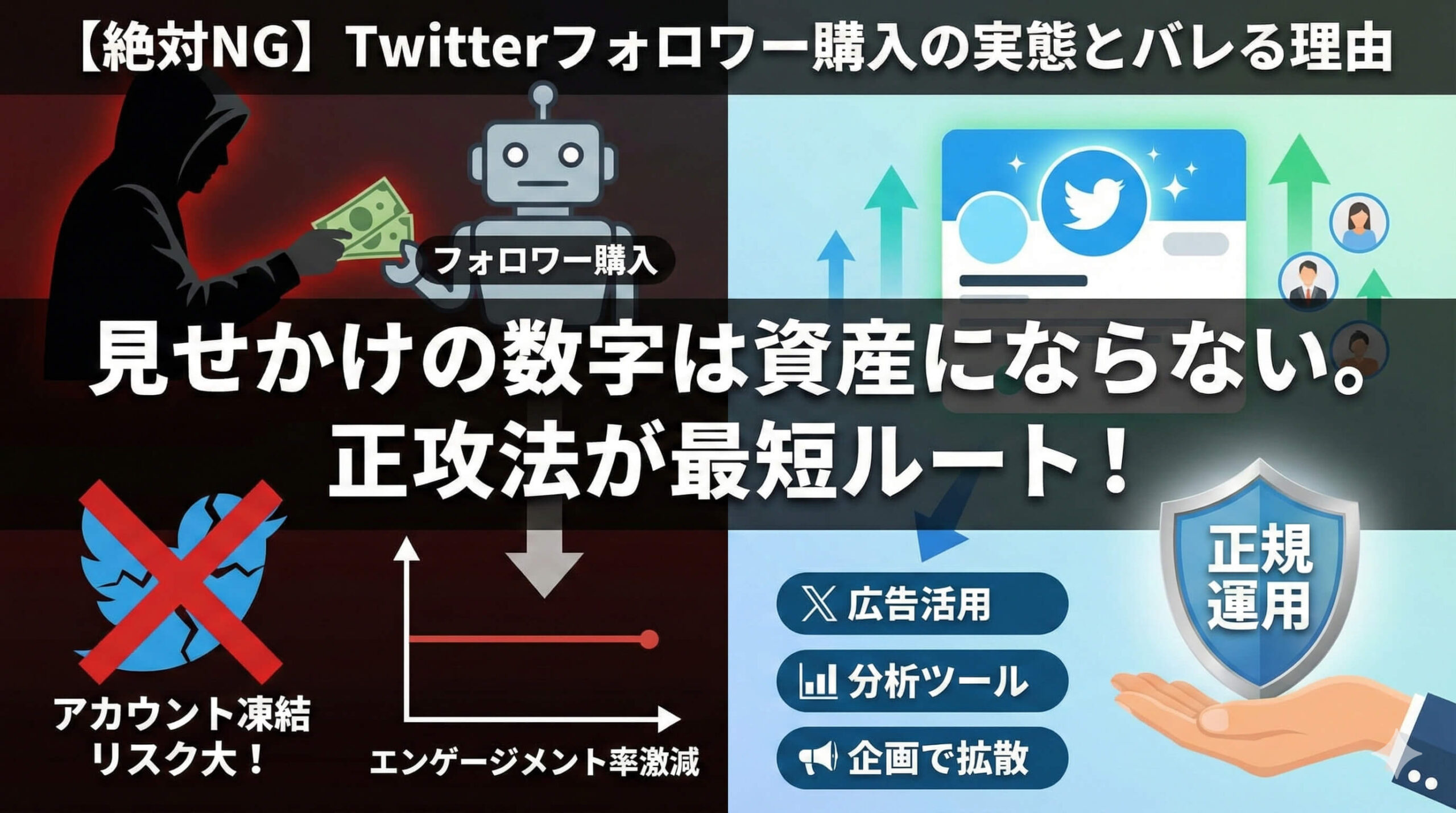 Twitterフォロワーの買い方とは?購入がバレる仕組みと凍結リスクを徹底解説
